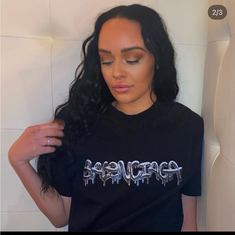 Balenciaga oversized tee shirt
